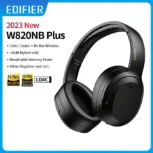 Edifier W820NB Plus : Hi-Res ασύρματα ακουστικά, με Active Noise Canceling και υποστήριξη LDAC Codec, στα 58.2€!!