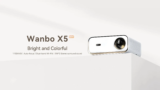 [#Ιστορικό_Χαμηλό] Με δωράκι πανί προβολής 100″ ] Wanbo X5 : 1100 ANSI Lumens, και Android 9.0 TV σε έναν έξυπνο προβολέα με WiFi 6.0 και AutoFocus!