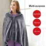 Low-voltage heating blanket usb multi-function adjustable warm blanket