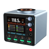 Bakeey WLX F4: Ο “τροχονόμος” των 100W που φορτίζει 9 συσκευές ταυτόχρονα και σου δείχνει τα πάντα στην οθόνη του
