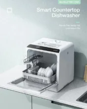 BlitzHome BH-CDW1: Πλυντήριο πιάτων πάγκου 900W, για 4-6 σερβίτσια και λειτουργία μέσω εφαρμογής!