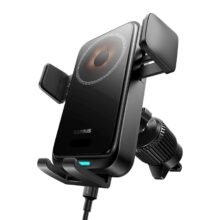 Baseus BS-CM043: Ασύρματη βάση αυτοκινήτου με 15W fast charging και στήριξη