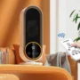 1200W Remote Control Electric Heater Portable with LED Disaplay Desktop Fan Heater Ceramic Heating Warm Air Blower Home Office Warmer