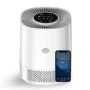 NovuLife PJ06 Smart Air Purifier 3 in 1 Filter 1200 ft Coverage 20dB Quiet Operation WiFi App Voice Control for...