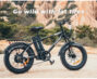 SAMEBIKE XWC05 13Ah 48V 750W 20*4.0 Inches Electric Bike Smart Bike 60-80km Mileage