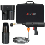 [#Ιστορικό_Χαμηλό] POPDEER PD-E Pro : 4-in-1 ασύρματο gadgetάκι μπαταρίας για το αυτοκίνητο, που είναι τρόμπα, σκουπάκι και πιεστικό πλυσίματος σε ένα!!