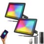 LED Reflector RGB Smart Floodlight Outdoor Spotlight 30W 50W 100W Waterproof 220V Warm Cool Lighting Tuya WIFI Control for Alexa