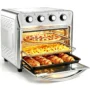 Novulife 1600W Air Fryer Oven 26L Large Capacity 40C 220C Wide Range 4 Knob Control 60Mins Timer Countertop Air Fryer...