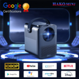 HAKOMiNi PL3  : Φορητός προτζέκτορας, με Android TV, Dual Band WiFi και φωτεινότητα 200 ANSI Lumens sta 240.8€!