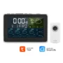 Tuya Smart WiFi Weather Station EU Plug Indoor Outdoor Thermometer Hygrometer