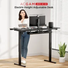 ACGAM JSD5-A1-02: Ηλεκτρικό γραφείο με RGB φωτισμό για να σηκώνεστε και λίγο από την καρέκλα