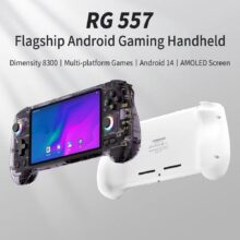 ANBERNIC RG557 : Φορητή Android 14 retro κονσόλα με AMOLED οθόνη και 8200 παιχνίδια