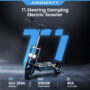 ANGWATT T1 2.0 Electric Scooter 60V 35Ah 6000W (2*3000W) Dual Motor 11inch Off-Road Electric Scooter