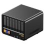 AOOSTAR WTR MAX NAS Mini PC Barebone (No RAM No SSD), Intel Core i5-1235U 10 Core Max 4.4GHz, 11-Bay Storage...
