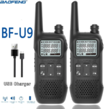 BAOFENG BF-U9 : Ένα ζευγάρι Mini Walkie Talkie με V0X και FM Radio στα 30.6€ από Τσεχία!