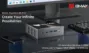 BMAX B8 Pro Mini PC, Intel Core i7-1255U 10 Cores Processor Up to 4.7GHz, 24GB DDR5 RAM 1TB NVMe SSD,...