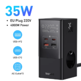 GaN Σταθμός φόρτισης  7 θέσεων της Baseus, με παροχή 4000W και 35W φόρτιση στα 44.9€!!
