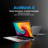 [#Ιστορικό_Χαμηλό] Blackview Acebook 8 : Laptop 15.6″, me Intel  N97, 16GB RAM , Fingerprint scanner, και Backlit πληκτρολόγιο στα 279.6€