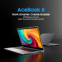 [#Ιστορικό_Χαμηλό] Blackview Acebook 8 : Laptop 15.6″, me Intel  N97, 16GB RAM , Fingerprint scanner, και Backlit πληκτρολόγιο στα 278.9€