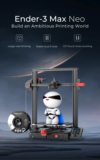 [#Ιστορικό_χαμηλό] Creality Ender-3 Max Neo : Αθόρυβος 3D εκτυπωτής με Offline printing και μεγάλο μέγεθος εκτύπωσης στα 229€!