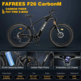 [#Ιστορικό_Χαμηλό] FAFREES F26 Carbon M : Fatbike με σκελετό απο ανθρακόνημα, μοτέρ 1000W, υδραυλικά δισκόφρενα και 140 χιλιόμετρα αυτονομία!