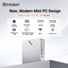 FIREBAT F1: Το Mini PC με Ryzen 7 και Radeon 780M που δεν καταλαβαίνει από «βαριές» δουλειές
