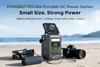 FOSSiBOT FDC300: Το φορητό power station των 149€ που «σηκώνει» δύο laptop ταυτόχρονα με 140W USB-C