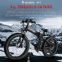 Farfees FF91 Electric Folding Mountain Bike 26*4.0 Inch Fat Tire 1000W Motor