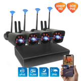 Σύστημα CCTV της GUUDGO με 4 IP66 ασύρματες κάμερες στα 79.5€ από Τσεχία!