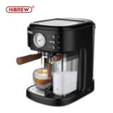 [#Ιστορικό_Χαμηλό] Πλήρως αυτόματη μηχανή Espresso/Capuccino της Hibrew με αυτοματοποιημένο σύστημα για αφρόγαλα!