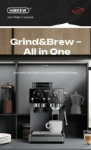 [#Ιστορικό_Χαμηλό] HiBREW H20: Η All-in-One καφετιέρα με μύλο και 20 Bar πίεση που θα γίνει ο καλύτερος φίλος του πρωινού σου