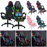 Gaming καρέκλα, με ανάκλιση, μασάζ και ενσωματωμένα ηχεία απο την Hoffree στα 156€, επειδή.. ΓΙΑΤΙ ΟΧΙ;