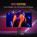 [Refubrished] KTC M27T20 : Εντυπωσιακό Mini LED Monitor, 27″ με QHD ανάλυση και ρυθμό ανανέωσης 165Hz και ενσωματωμένα ηχεία!
