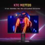 [Refubrished] KTC M27T20 27 inch Mini-LED Gaming Monitor, 2560x1440 2K QHD 165Hz HVA 1ms MPRT Response Time Quantum Dot Tech...