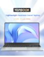 KUU YEPBOOK Ultra-thin Laptop 15.6-inch IPS Intel Celeron N5095 WiFi Bluetooth 4.2 Memory 16GB RAM + 512GB SSD
