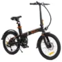 KuKirin V2 City E-bike Foldable 20 inch Pneumatic Tires 36V 7.5Ah Removable Battery 250W Motor 25km/h Max Speed 120kg Load...