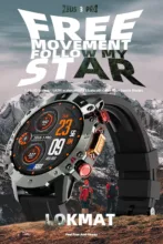LOKMAT ZEUS 3 Pro : Ενα πανέμορφο Sport ρολόι, αδιάβροχο στα 50 μέτρα, με οθόνη 1.39″ και 5 πανέμορφα χρώματα!