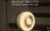 BlitzWolf BW-LT15: LED Night Light με αισθητήρα κίνησης στα 13,8€ από Τσεχία