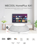 MECOOL KA1 : Smart ηχείο με Google Assistant ΚΑΙ certified android TV box με 4GB RAM με 125€!