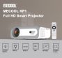 MECOOL KP1 1080P Projector Built-in TV Stick Android 11.0 OS
