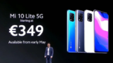 Το Xiaomi Mi 10 Lite 5G είναι ένα απο τα πιο προσιτά 5G τηλέφωνα, με τον SD 765G και τιμή 349€!