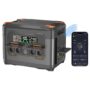 NEWSMY S2400 3000W Portable Power Station, 2047.5Wh LiFePO₄ Battery, 2000W AC Fast Charging, Solar Input, 4×AC, USB-C & DC Outputs,...