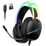 [#Ιστορικό_Χαμηλό] ONIKUMA X33 : Gaming Headset με USB και USB-C σύνδεση, φωτάκια, και μικρόφωνο, στα 24.3€!