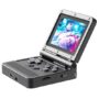 Powkiddy V90 64GB Flip Retro Game Console, 3 Inch IPS Screen, Open Source for Linux, Compatible with Flash OS