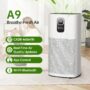 Proscenic A9 Smart Air Purifier LED Digital Display Adjustable Wind Speed APP Control