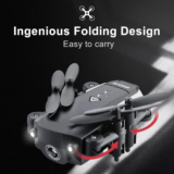 WLRC KK8: To Mini Foldable Drone, που πετάει για 15 λεπτά, και χωράει στην παλάμη σας. Με 23€ από Ευρώπη με 3 μπαταρίες!