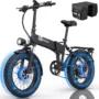 Ridstar H20 PRO Electric Bike 48V 23AH Battery 1000W*2 Dual Motors