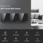 SONOFF T3EU1C Intelligent Switch AC 100-240V TX Series 433Mhz RF Remote Controlled WIFI Wall Switch
