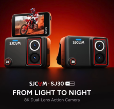SJCAM SJ30: Η action camera με δύο φακούς και 8K ανάλυση που βλέπει παντού ταυτόχρονα