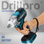 Μπουλονόκλειδο 18V διπλής κεφαλής Drillpro